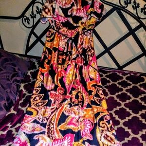 Heart soul designer strapless sun dress